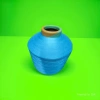 DIY handmade material package for blue thread balls, colored row diamonds, thread diamonds and rice beads jewelry Specification image